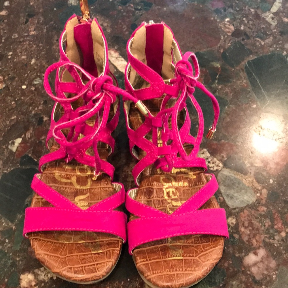 Fushia Sam Edelman Sandals